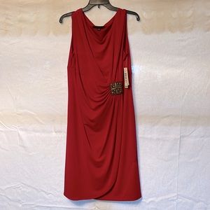 Red dress, lightweight, new with tags